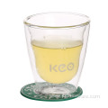 Hademade Clear Borosilicate Glass Coffee Mug